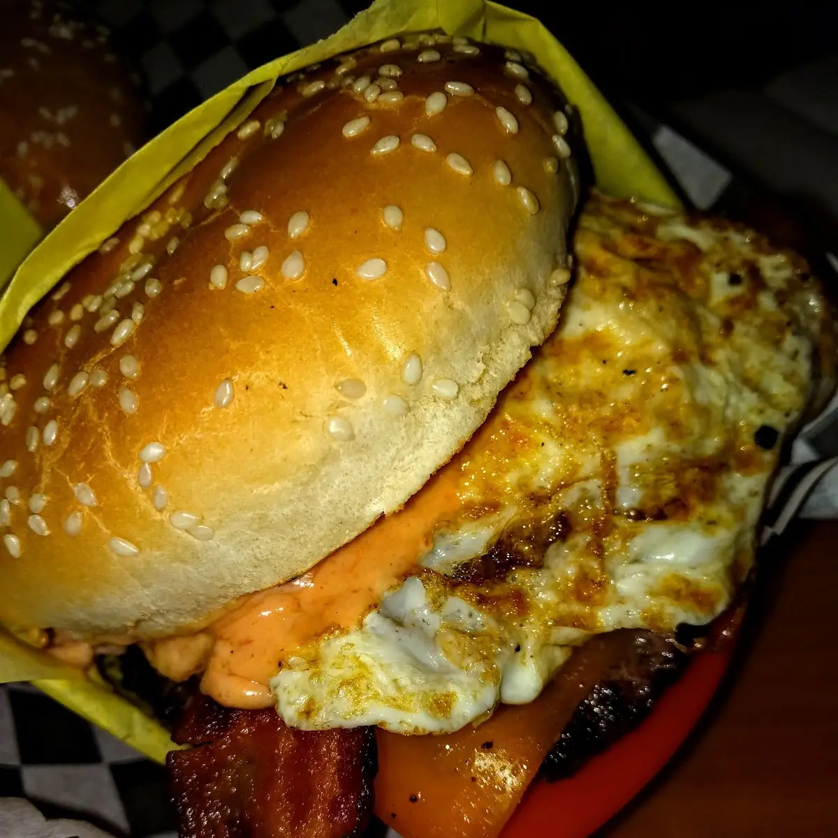 Bacon Egg Burger