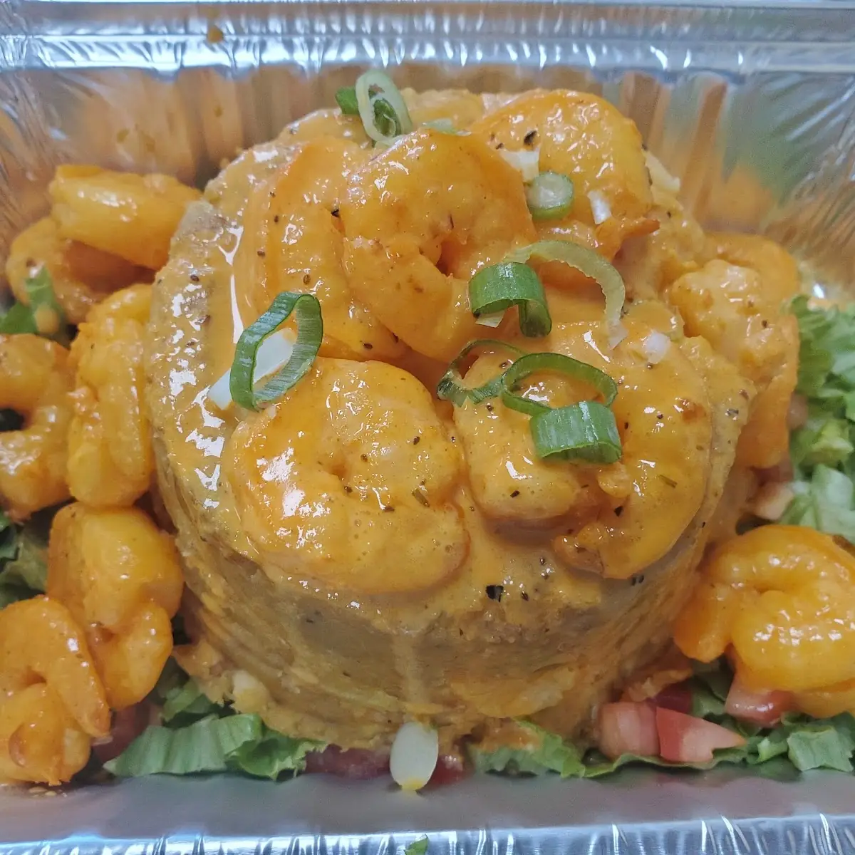 Shrimp Mofongo
