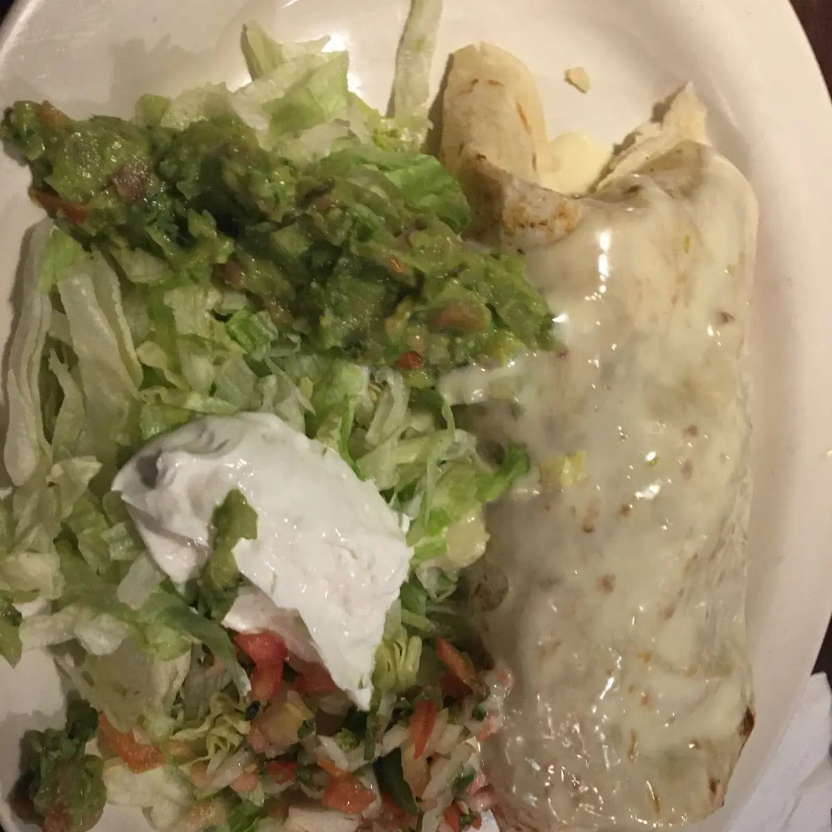Chimichanga Plate