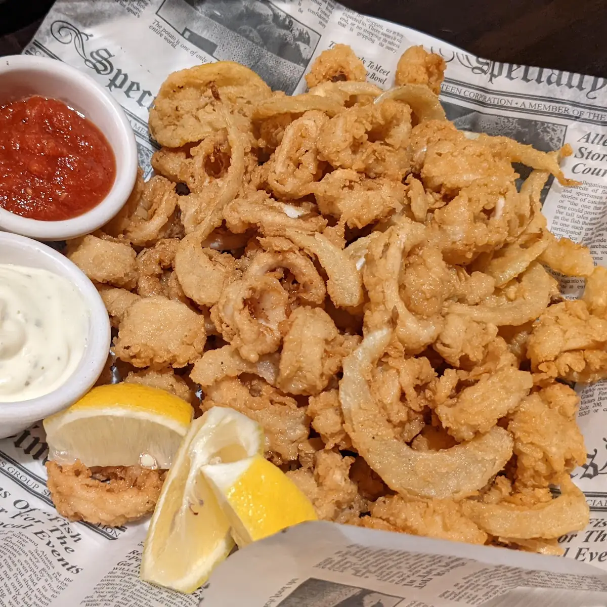 Crispy Calamari