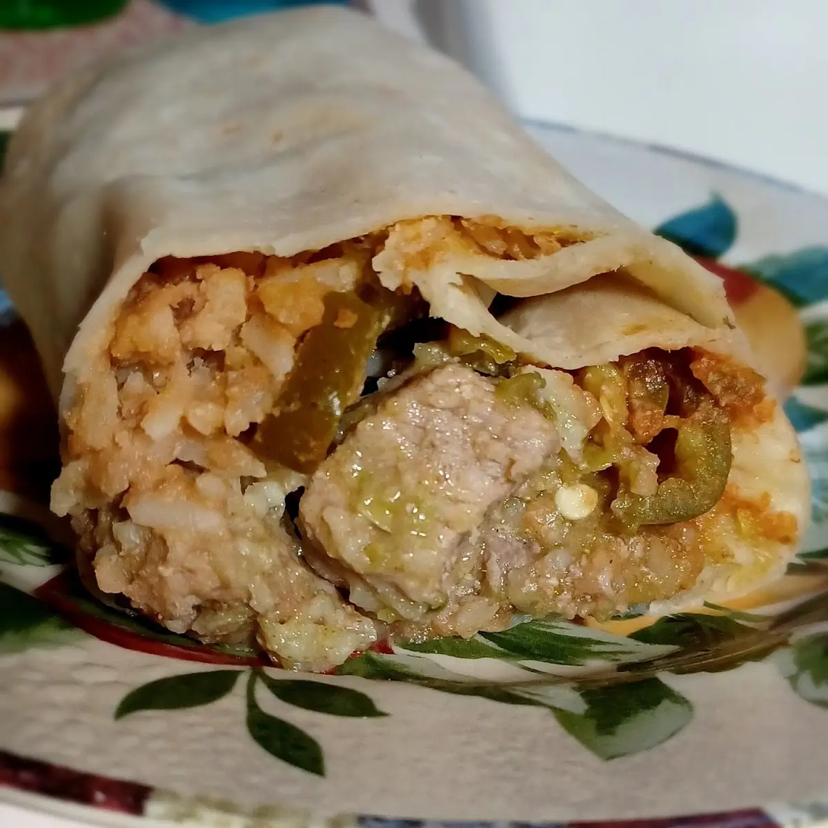 Chili Verde Burrito