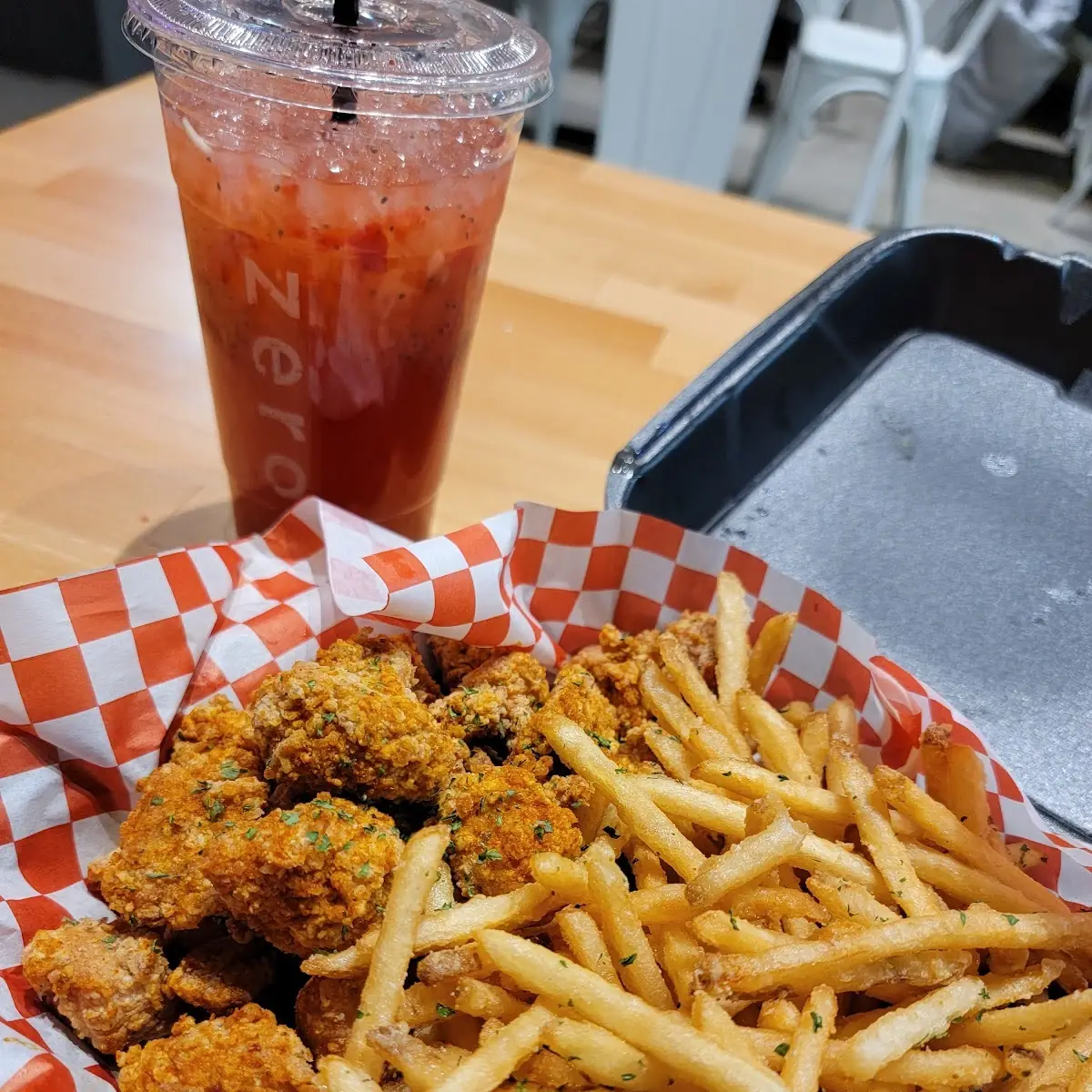 Salt and Pepper Medium Spicy Chicken Popcorn