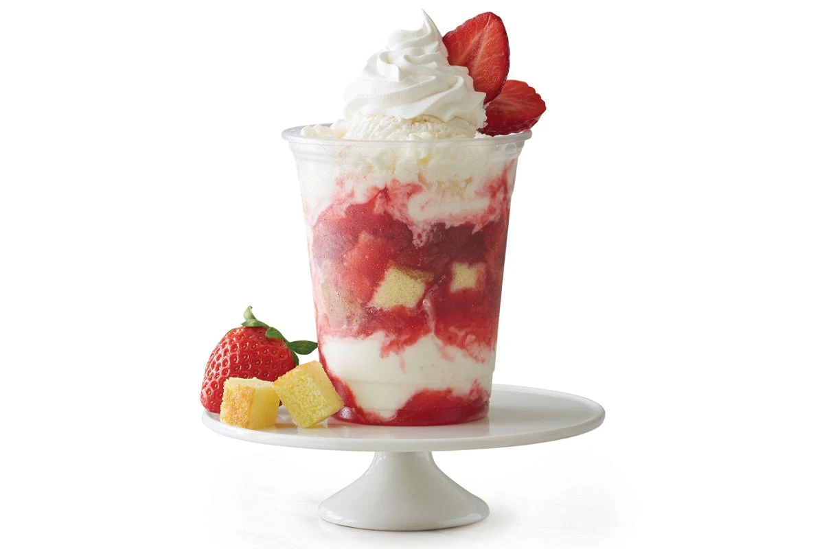 Strawberry Shortcake Sundae