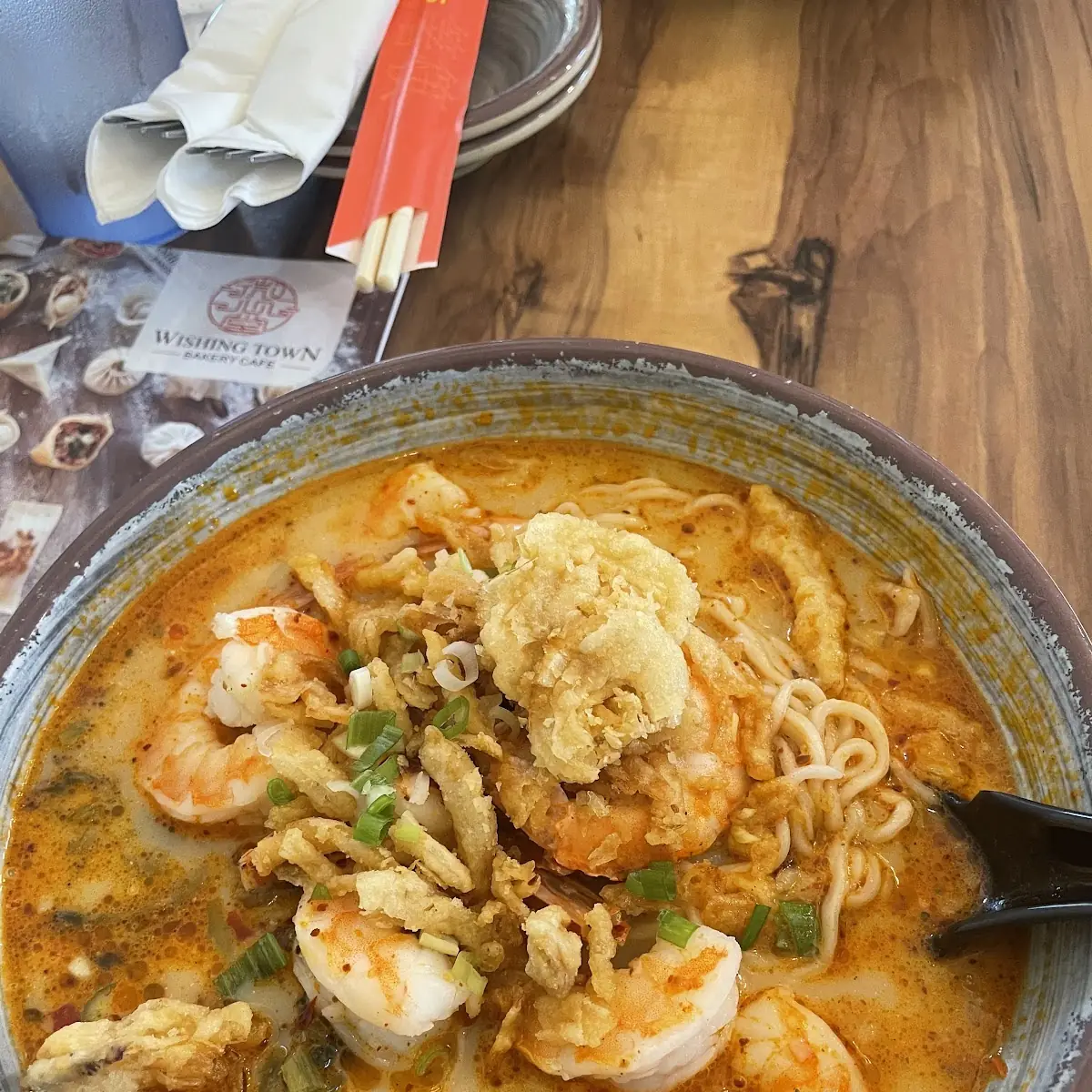Spicy Seafood Soup Noodle