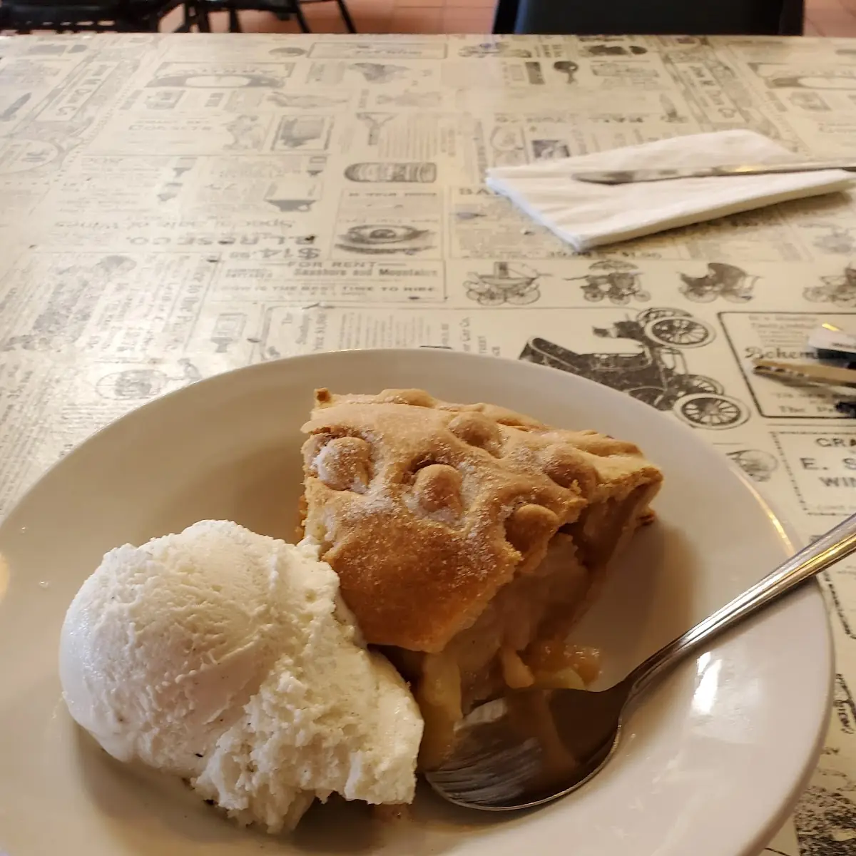Apple Pie a La Mode