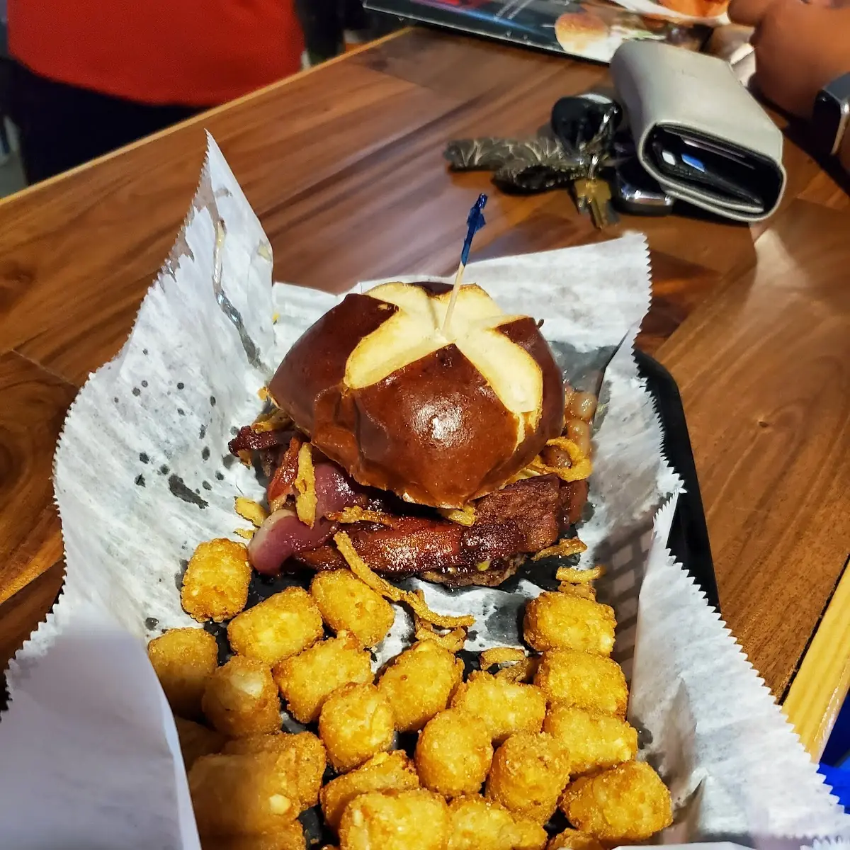 Hot Honey Burger