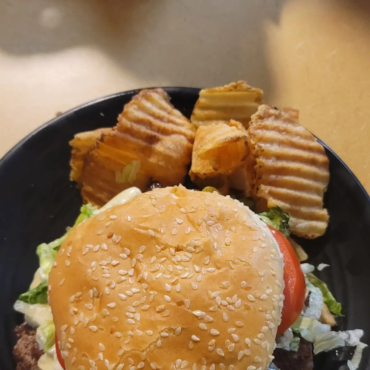 Mushroom Swiss Burger