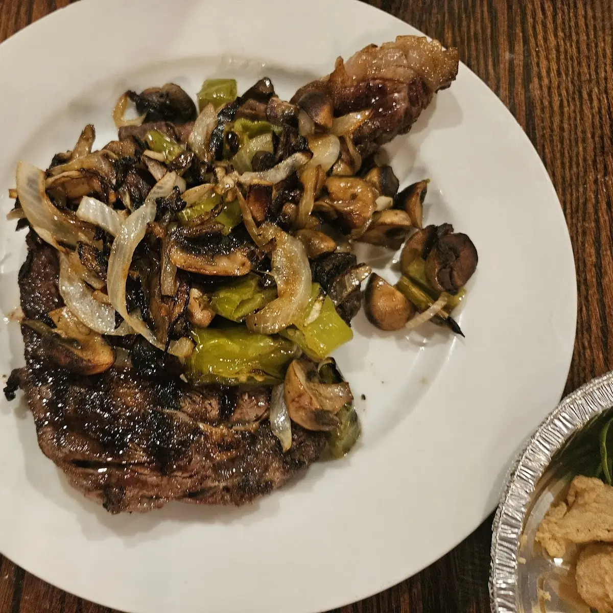 New York Strip Alla Brazi