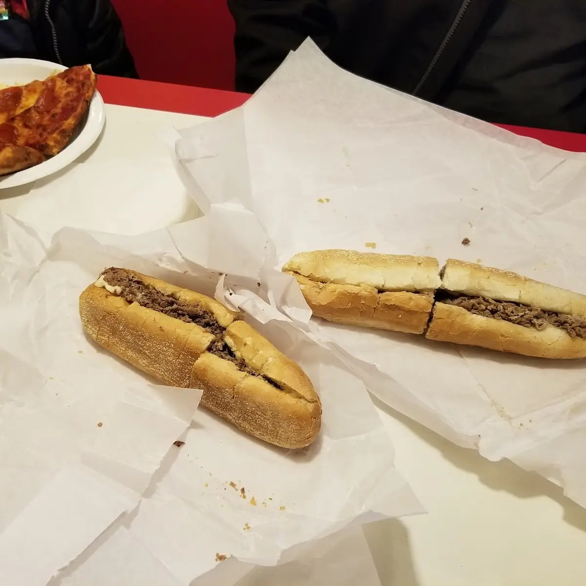 Small Cheese Steak Hot Sub