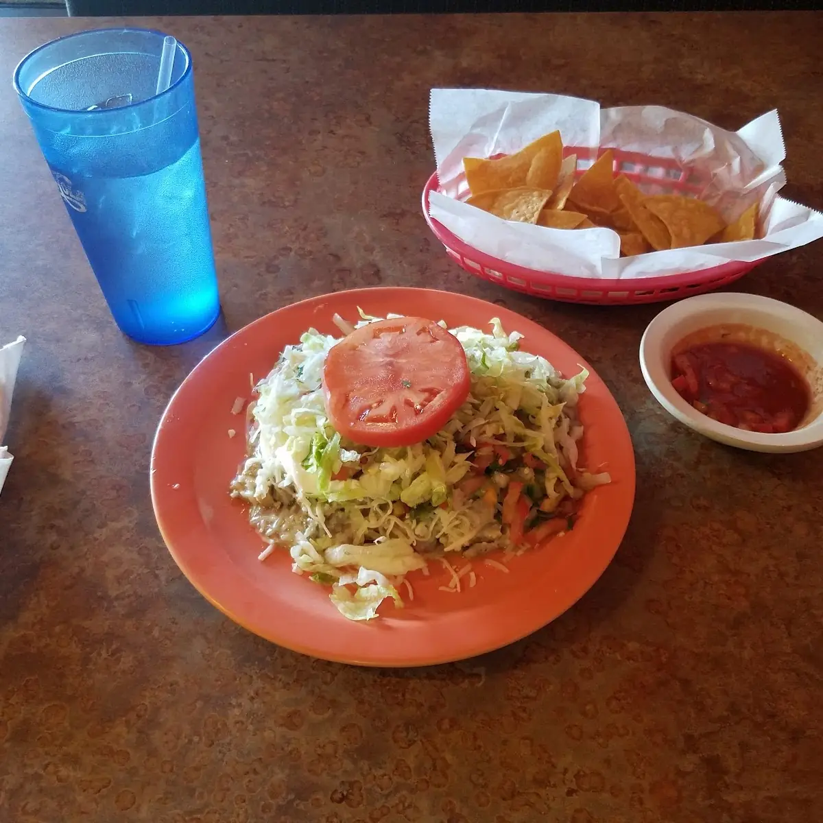 Chile Verde Tostada