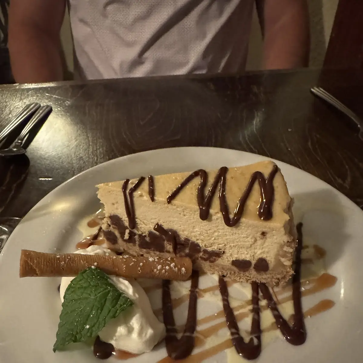 Chocolate Chip Cheesecake