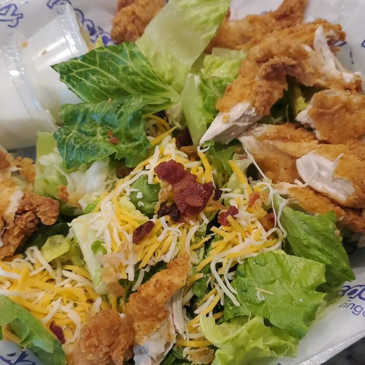 Chicken Finger Salad