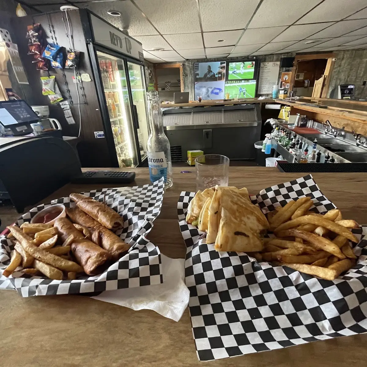 Pizza Roll and Quesadilla with Chips with Lime Salt