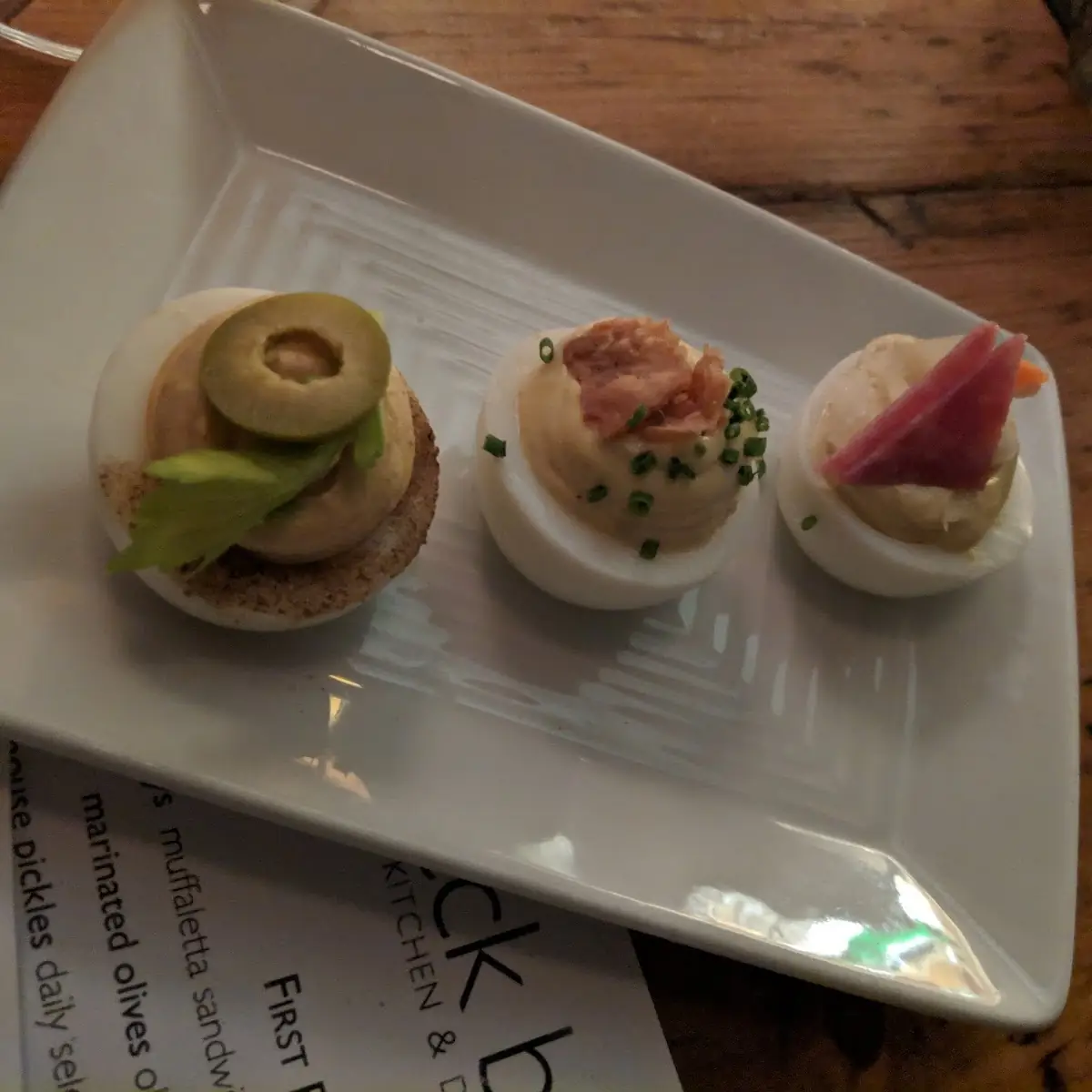 Deviled Eggs Three Ways