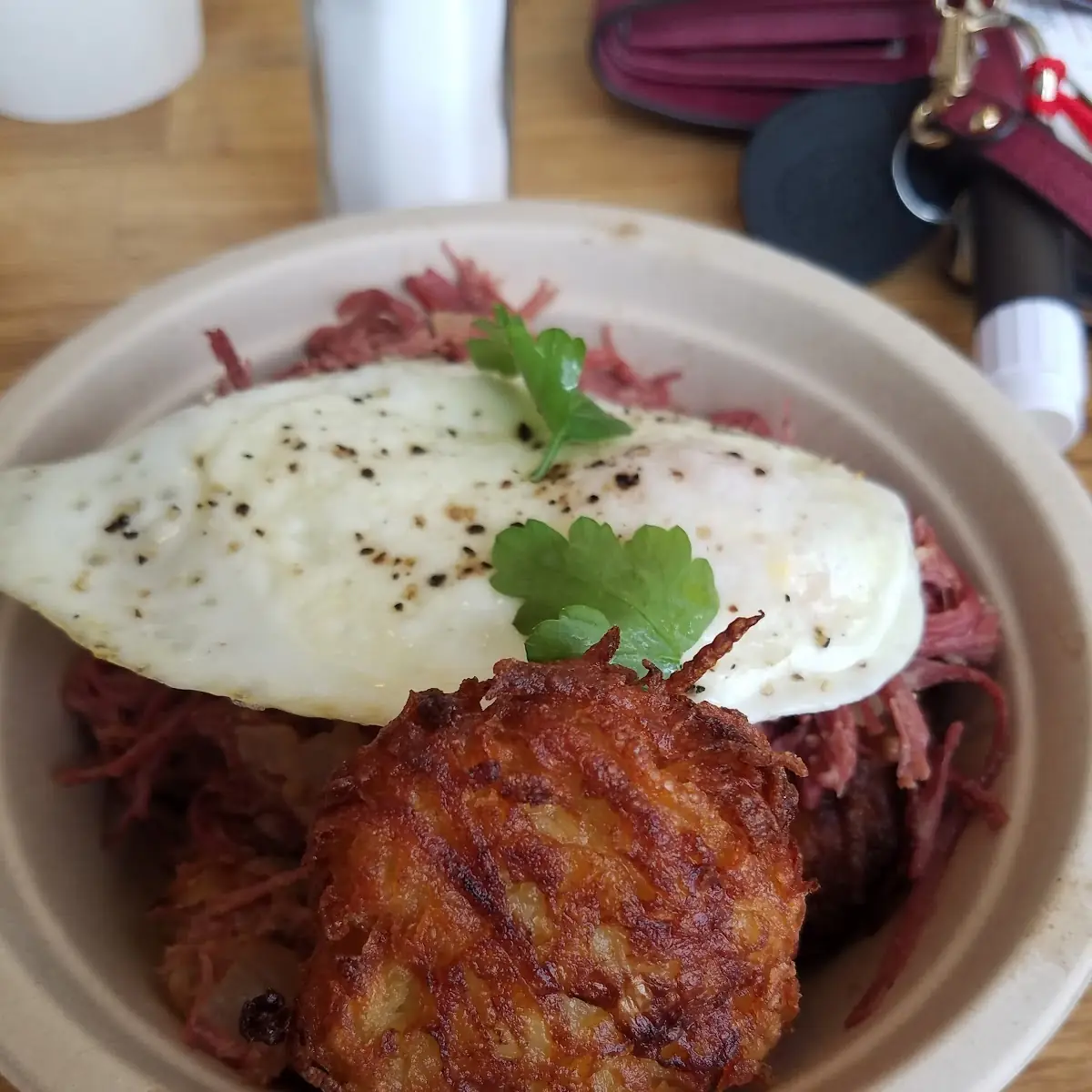 Corned Beef and Latke