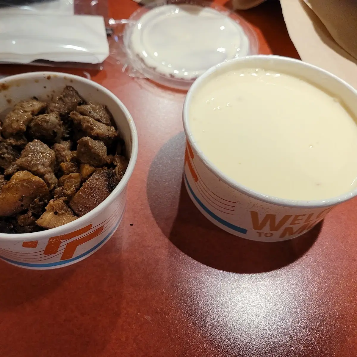Cheese Dip and a Side of Protein