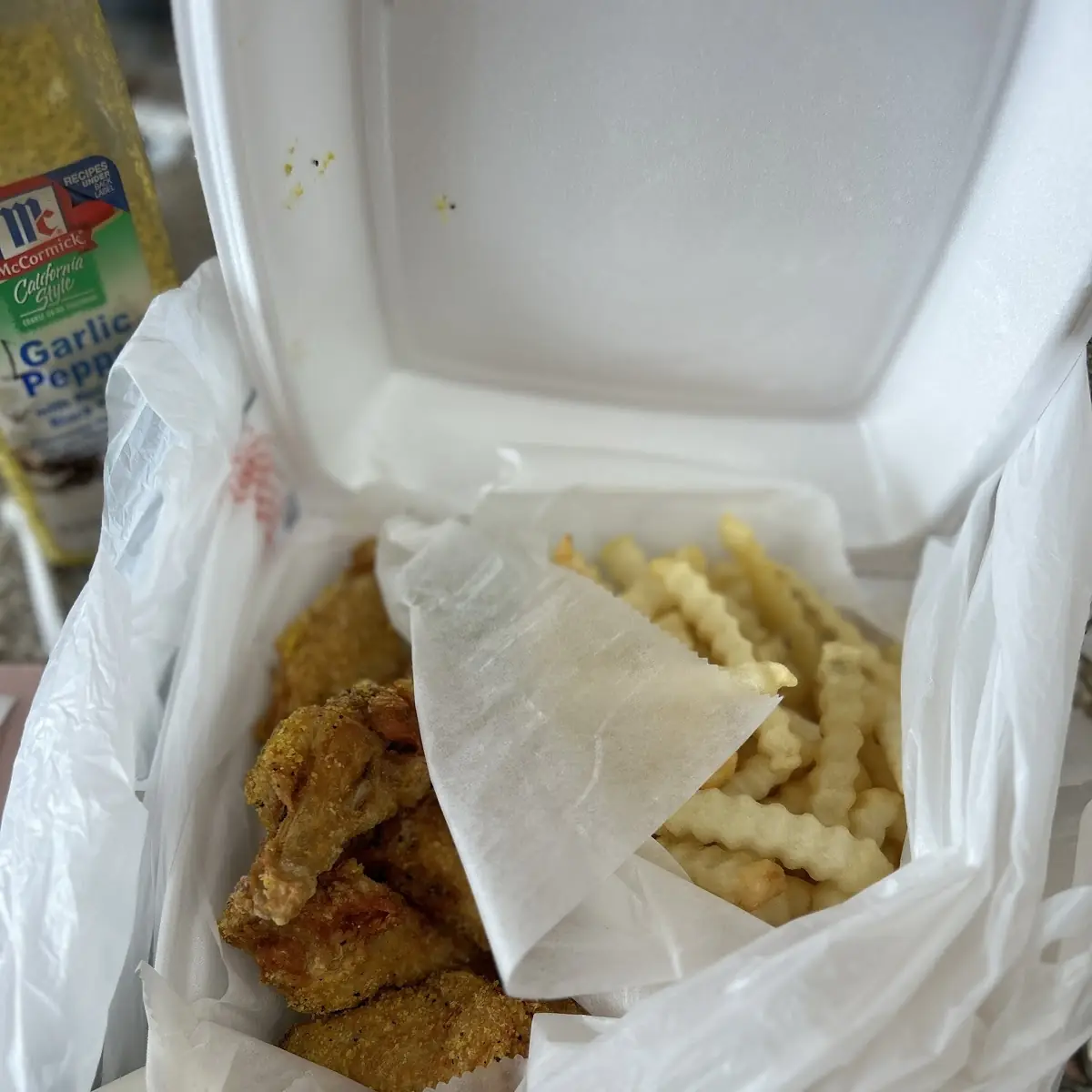 Lemon Pepper Wings Dry Sprinkle
