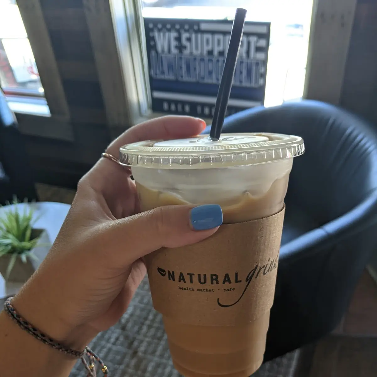 Cinnamon Roll Iced Latte