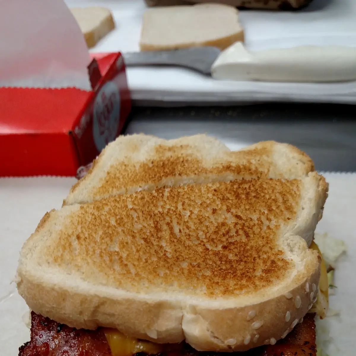 Bacon and Egg Sandwich