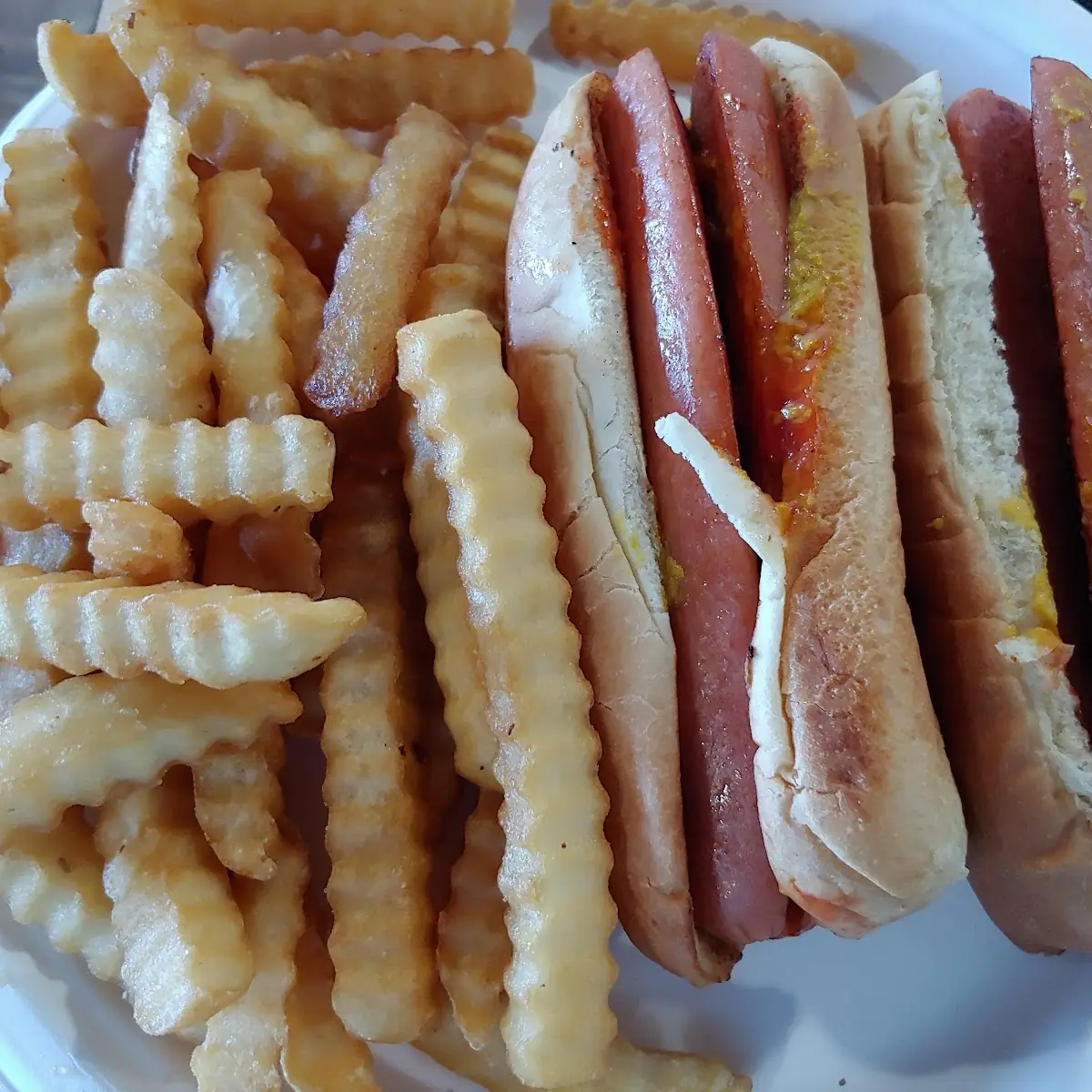 Hot Dog w Kids Fry