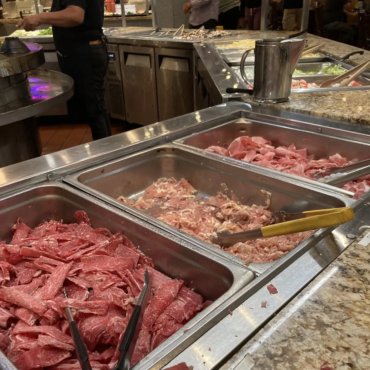 Mongolian BBQ Meat Selection