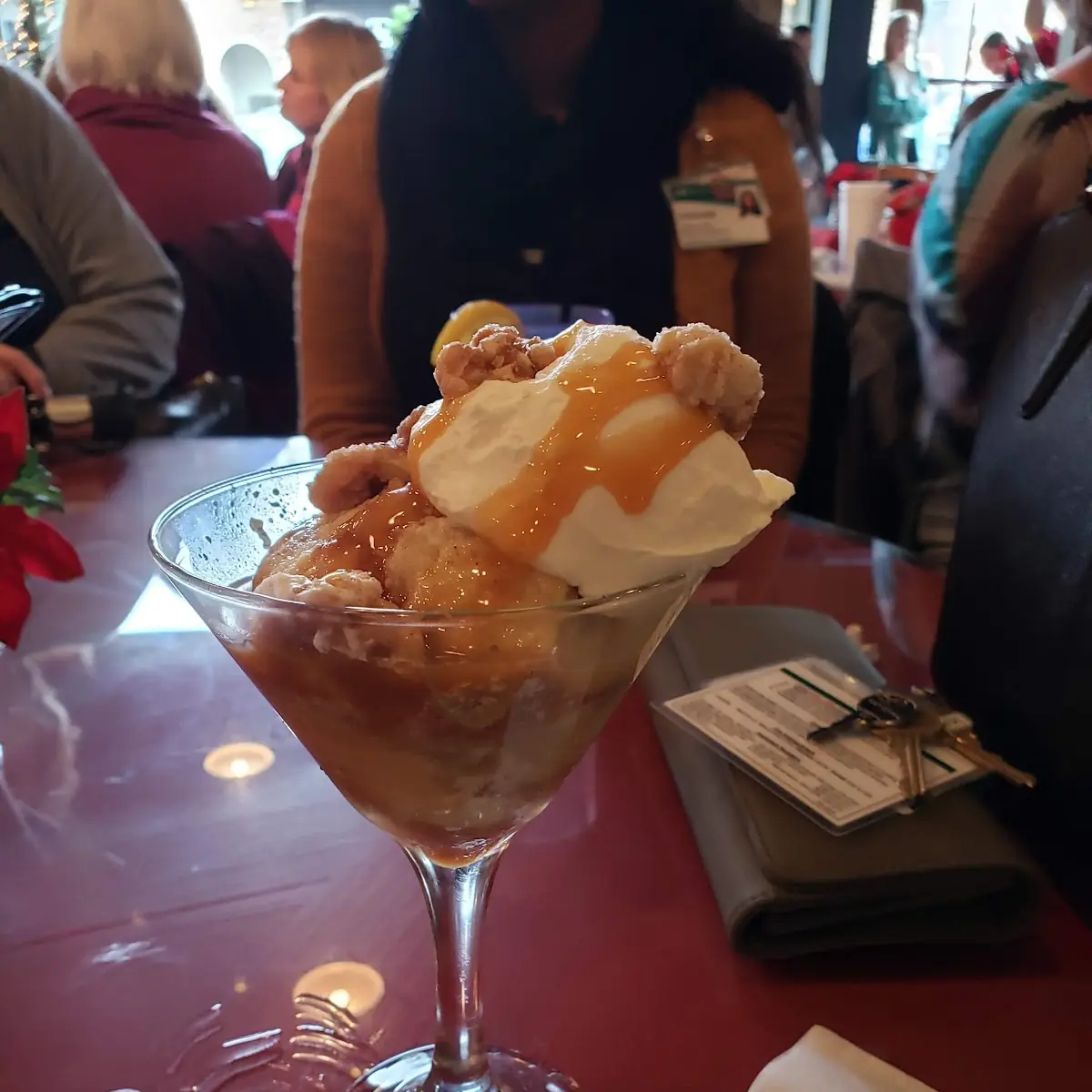 White Chocolate Bread Pudding