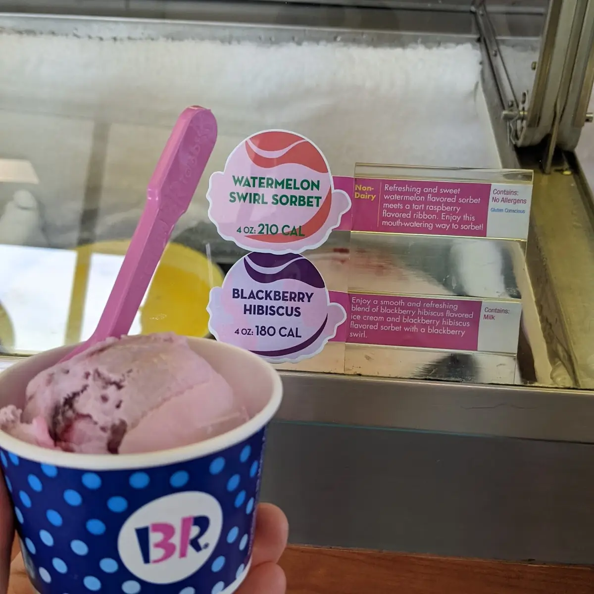 Blackberry Hibiscus Ice Cream