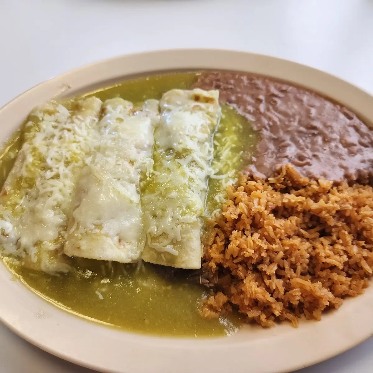 3 Enchiladas Verdes