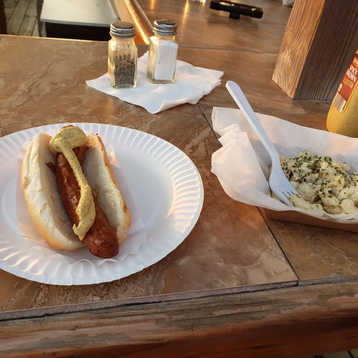 Hot Dog Tuna Salad