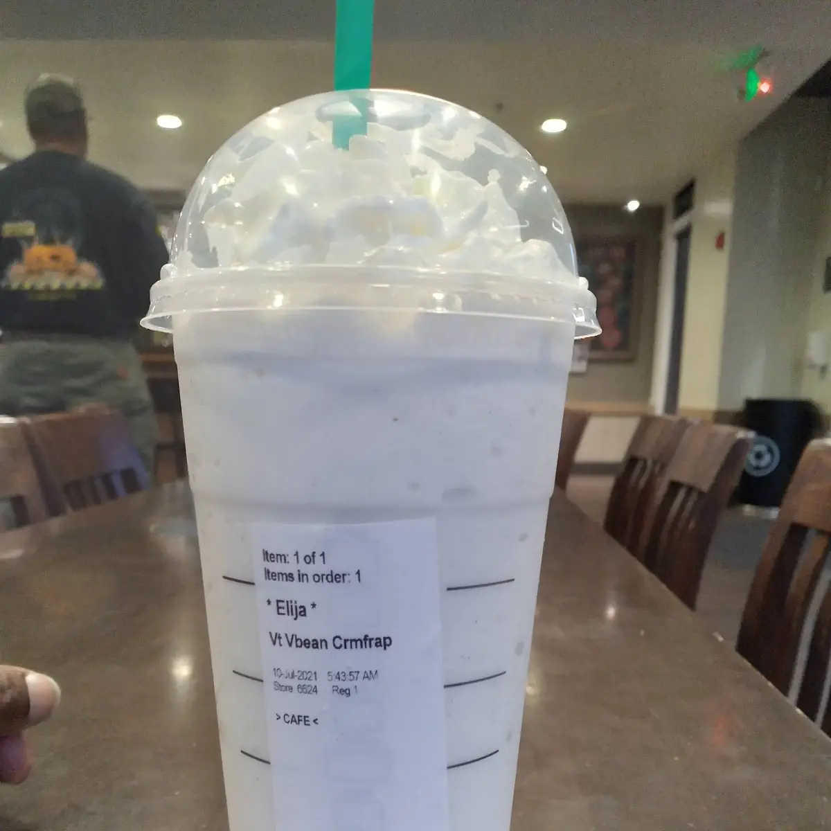 Vanilla Bean Crème Frappuccino Blended Beverage