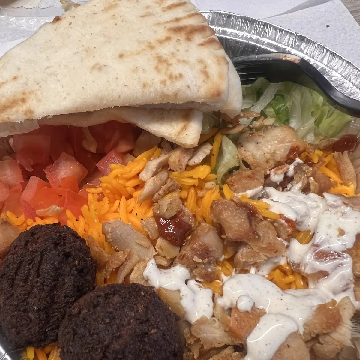 Chicken Shawarma Platter