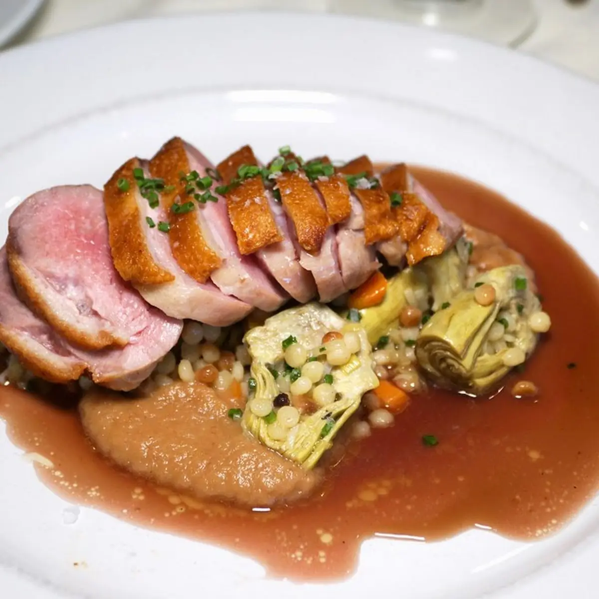 Pan Seared Duck Breast