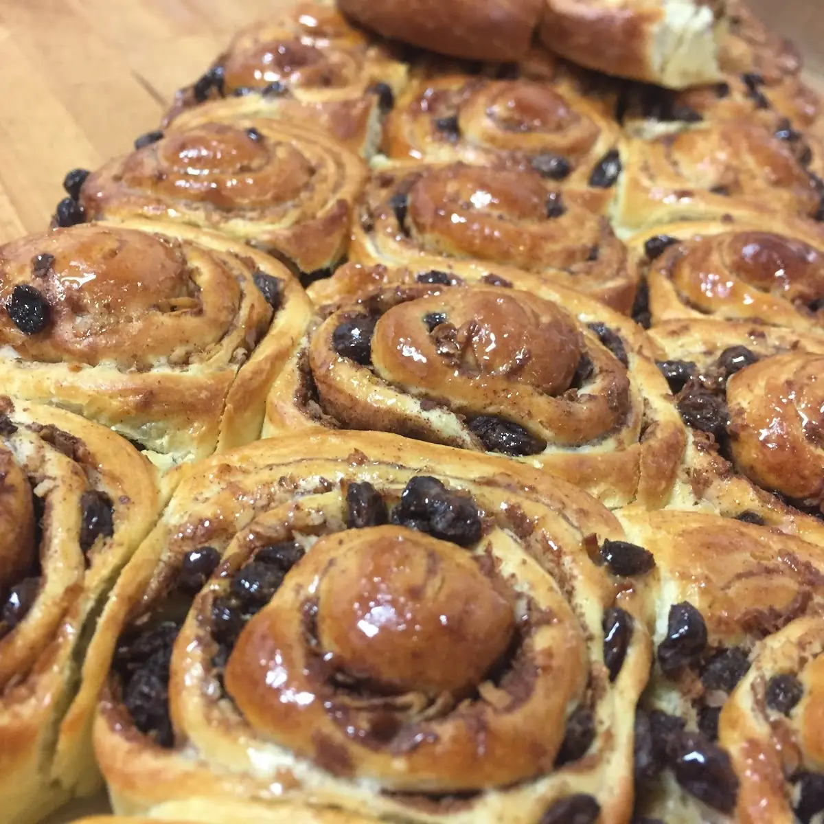 Dsnish Raisin Cinnamon Rolls