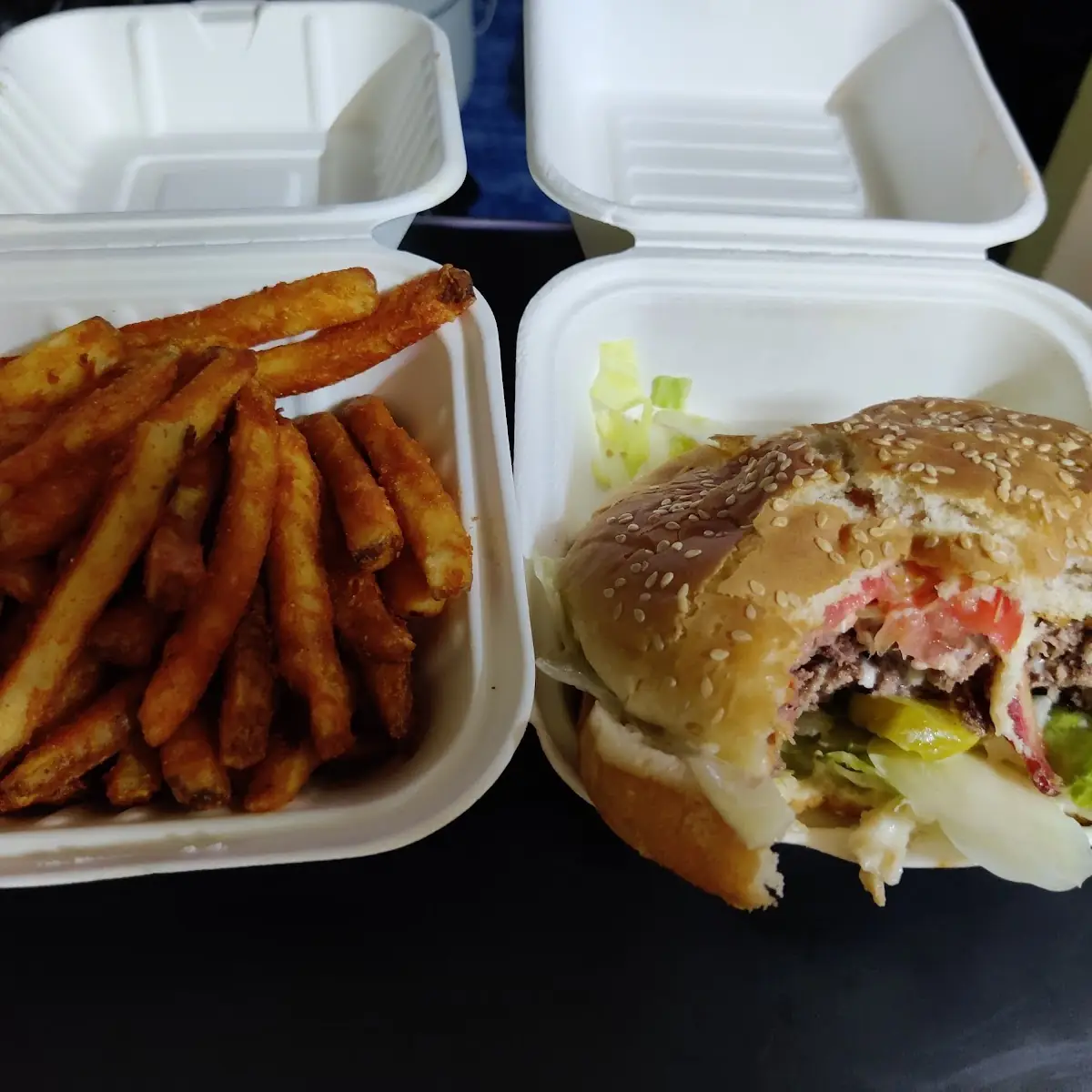 Double Cheeseburger & Fries