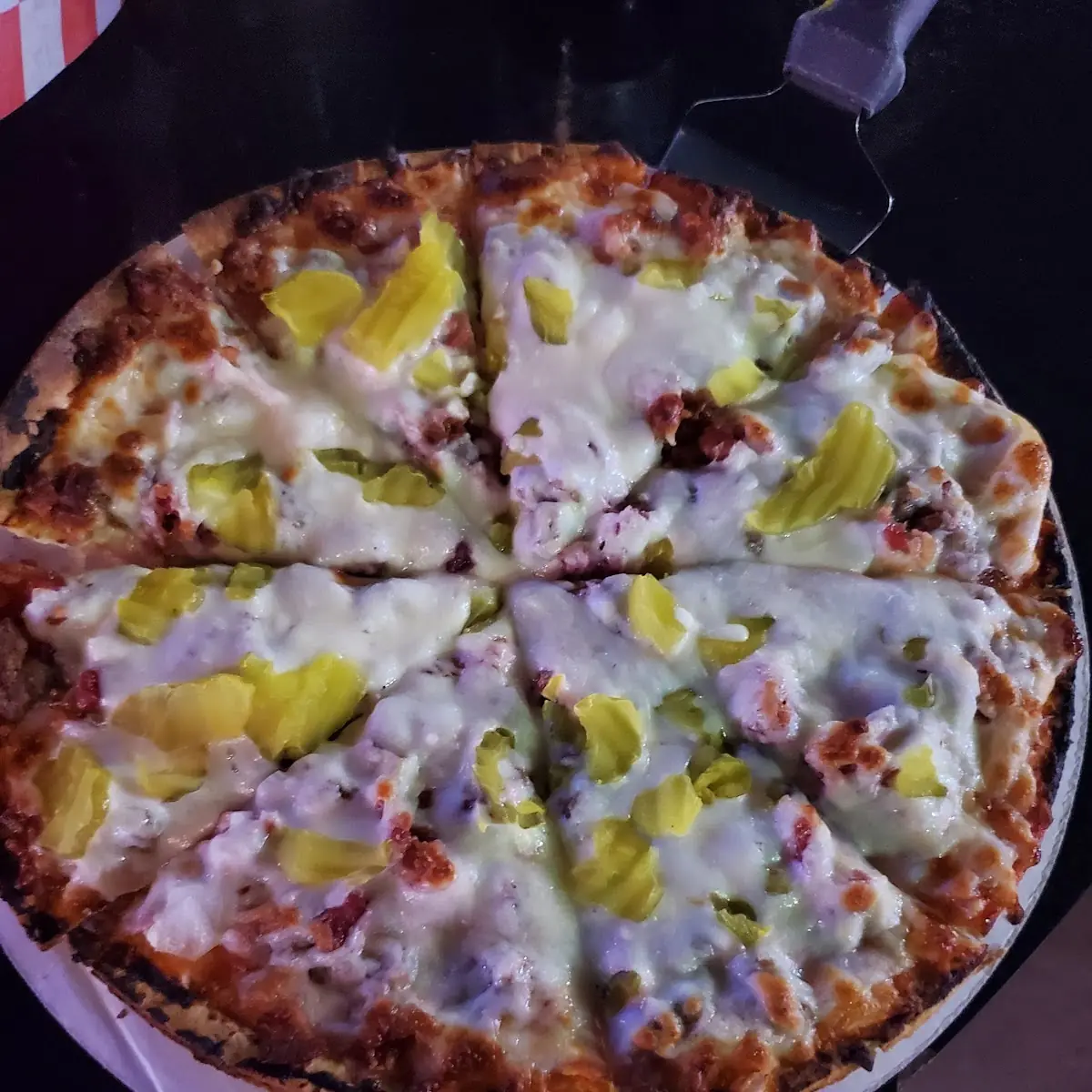 Bacon Cheeseburger Pizza
