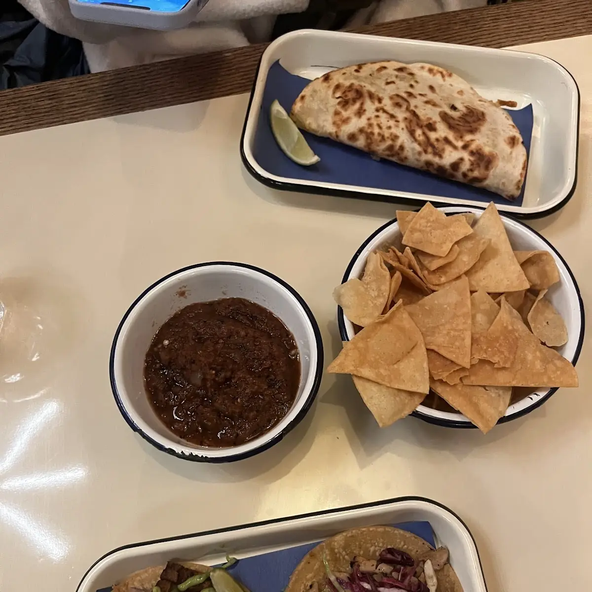 Birria Bone Marrow Taco Combo