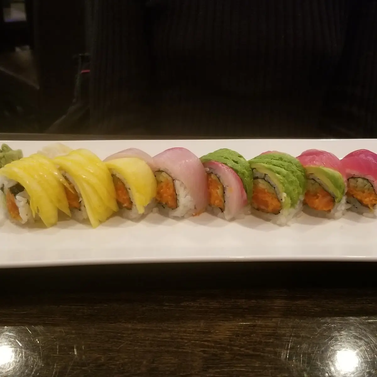 Yellowtail & Salmon Sushi