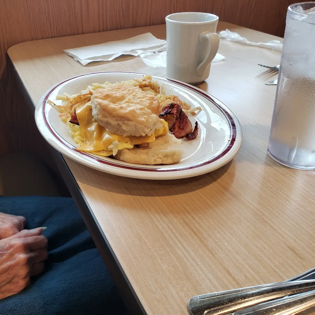 Bacon Egg & Cheese Biscuit
