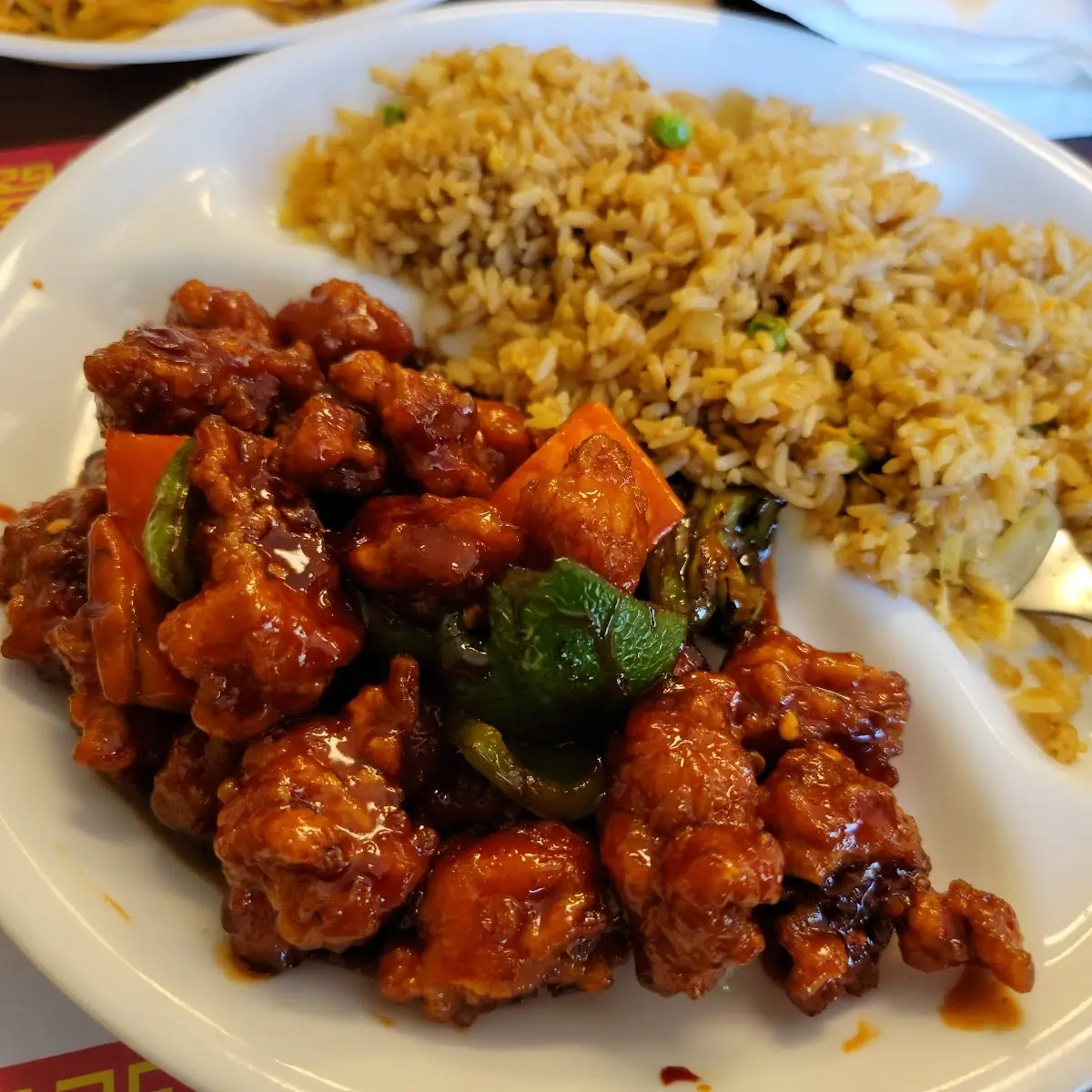 General TSO's Chicken Fried Rice