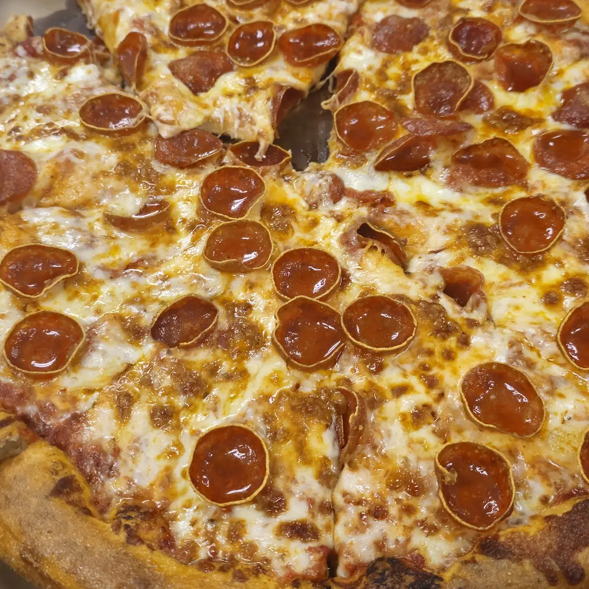Fiery Pepperoni Pizza