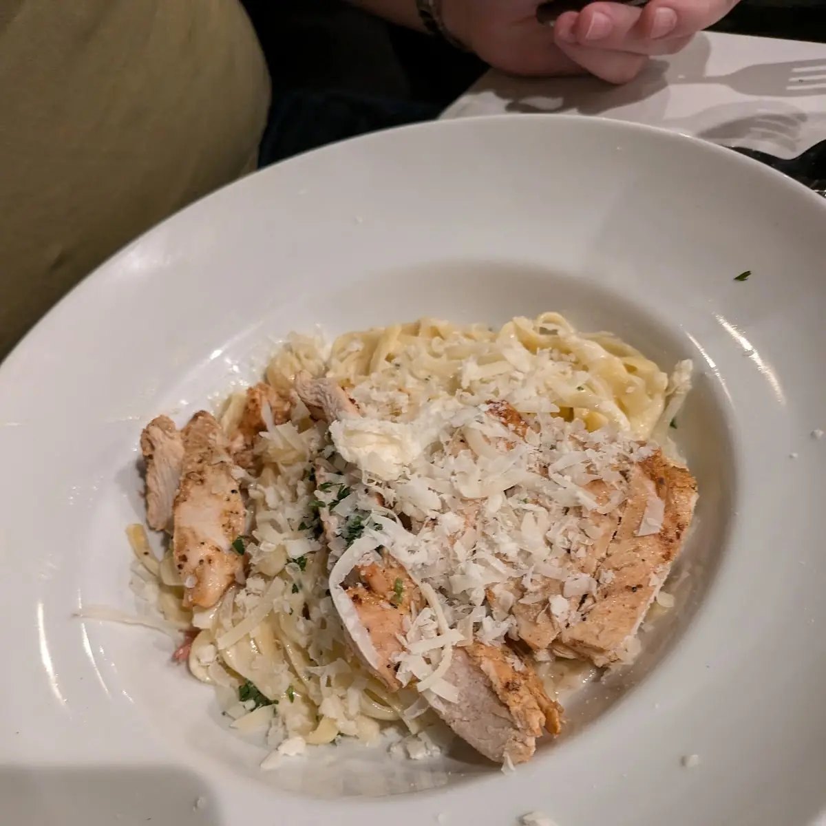 Chicken Alfredo Pasta