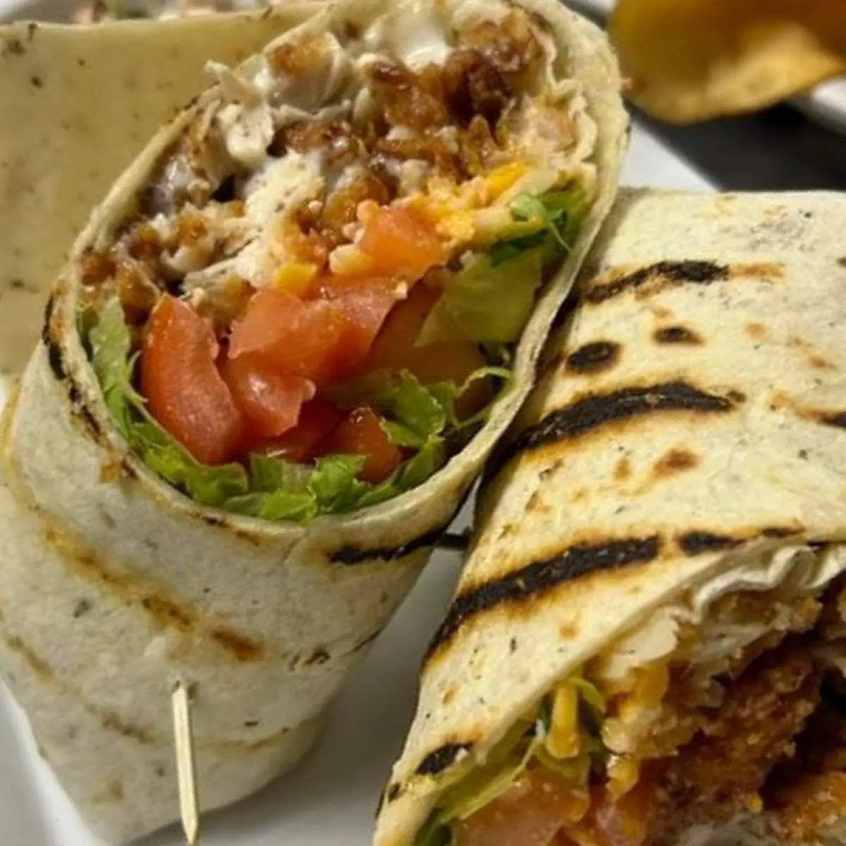 Crispy Chicken Club Wrap