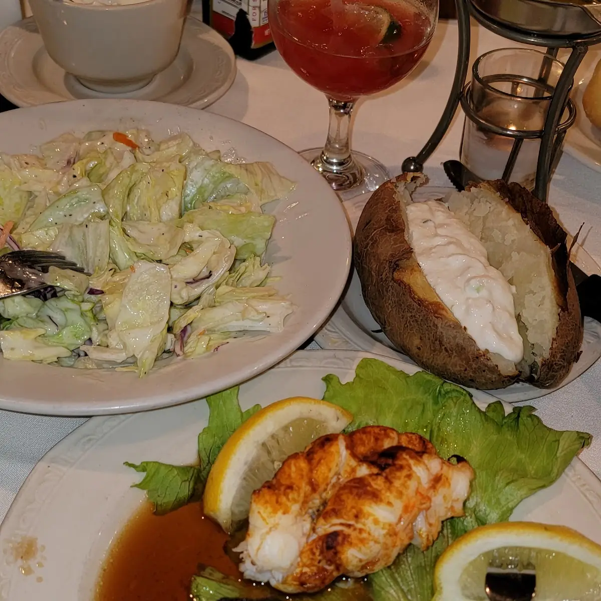 Filet Mignon and Lobster Tail