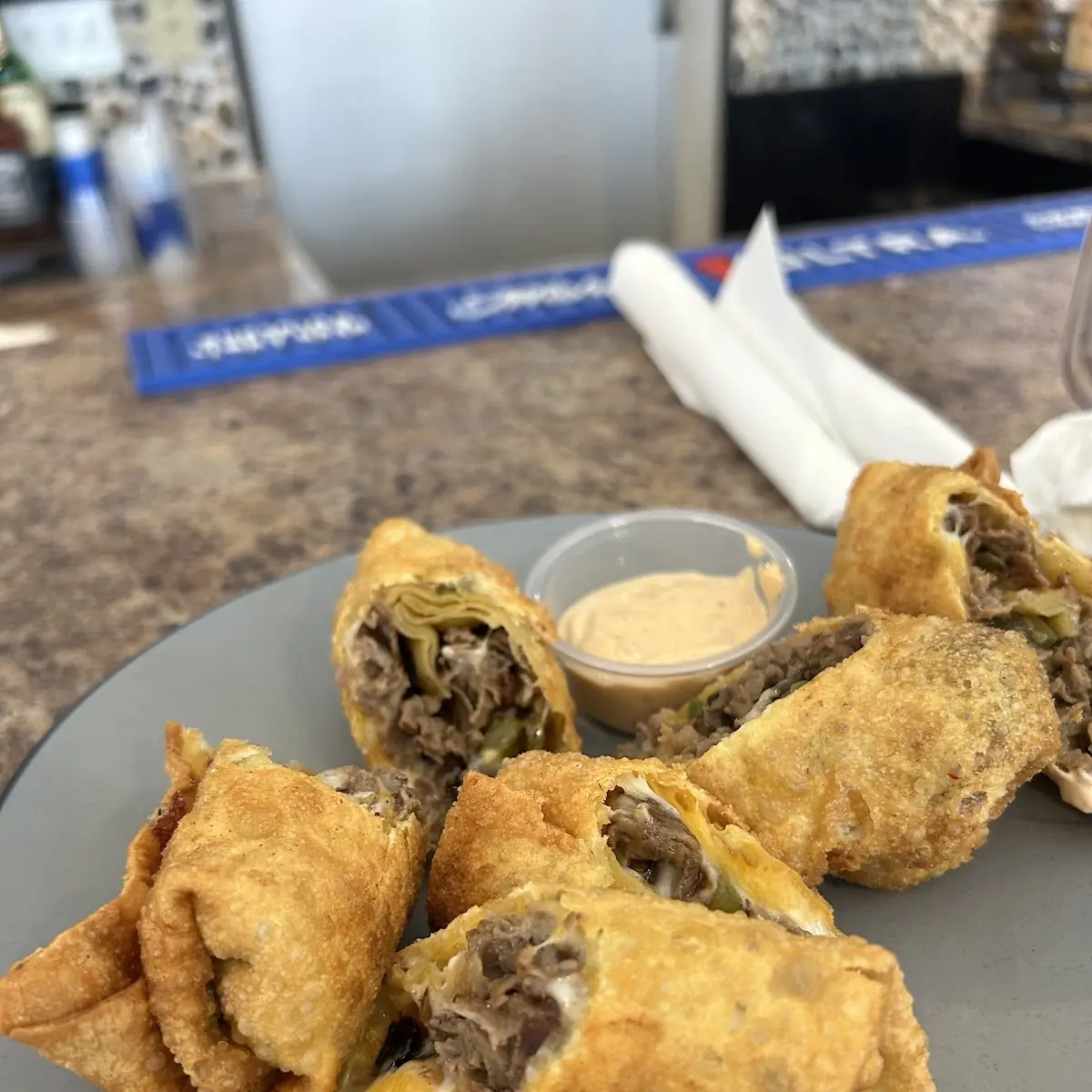 Philly Cheese Steak Egg Rolls