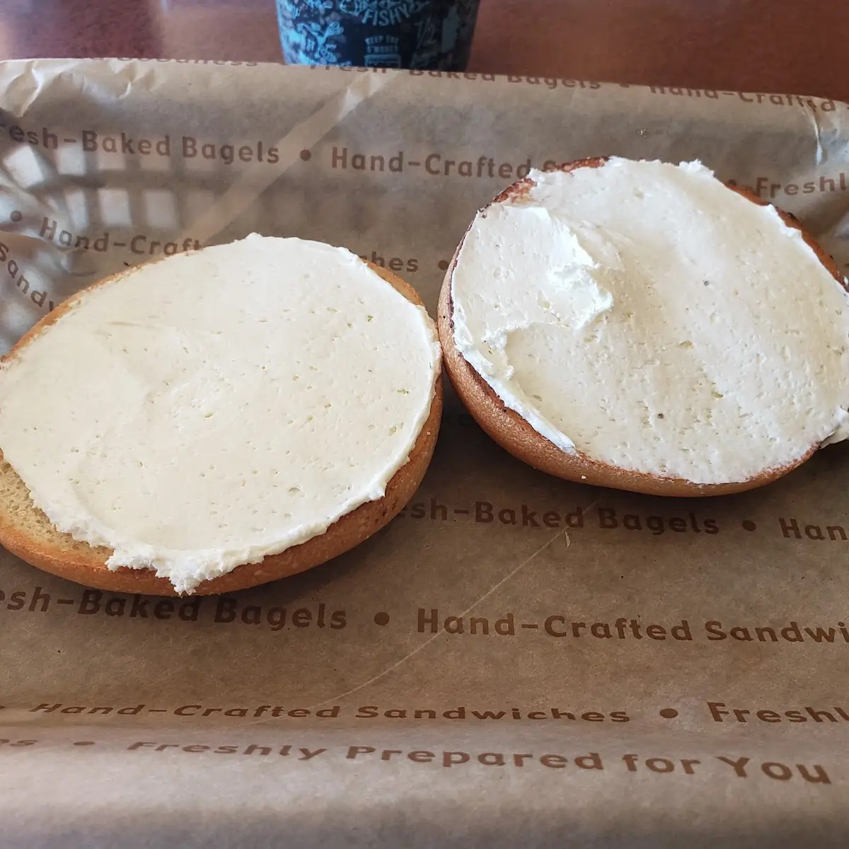 Plain Bagel with Cream Cheese