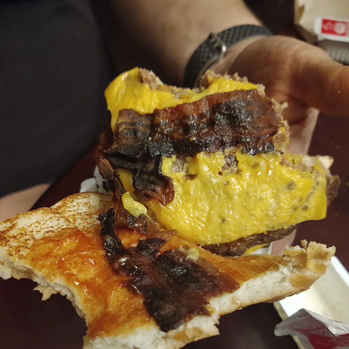 Burnt Bacon