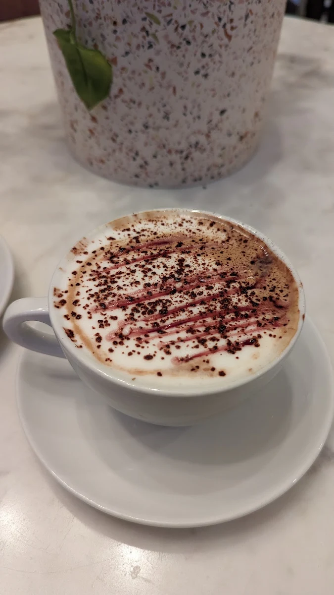 Black Forest Cherry Latte