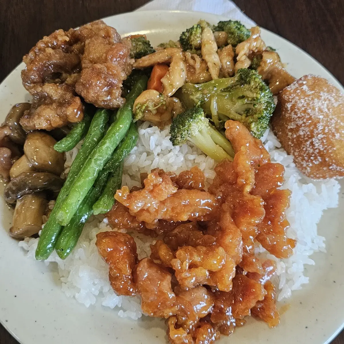 General TSO Chickenhoney Chicken Fried Rice