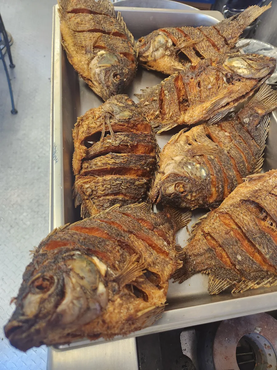Whole Deep Fried Tilapia
