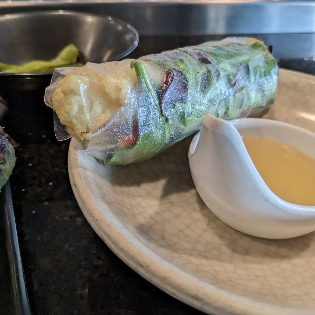 Miso Cod Spring Rolls